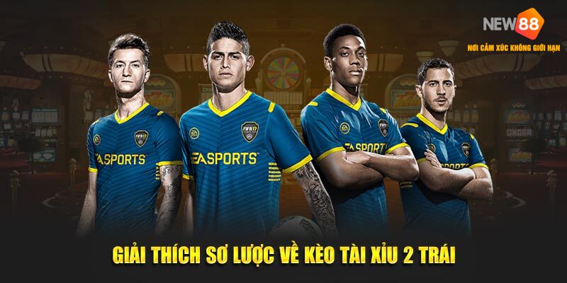 Giải thích sơ lược về kèo tài xỉu 2 trái